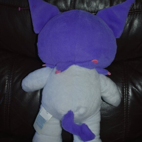 Exlusive Build a Bear Sanrio Purple Kuromi Heavy Stuffed Plush 18” Doll figure - Picture 9 of 11